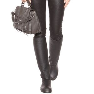 rick owens shearling boots